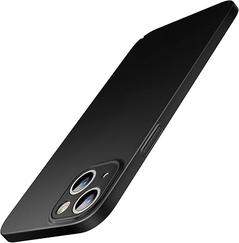 JETech Funda delgada mejorada (0.033 in de delgado) para iPhone 13 de 6.1 pulgadas, cubierta de lente de cámara, protección completa, ajuste