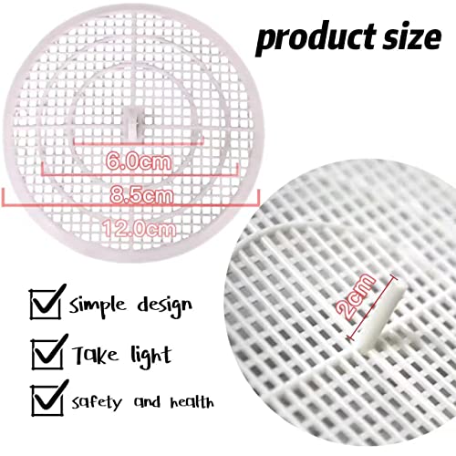 2 Piece Kitchen Sink Strainer, Drain Grill Cover, Bath Hair Catcher - Image 2