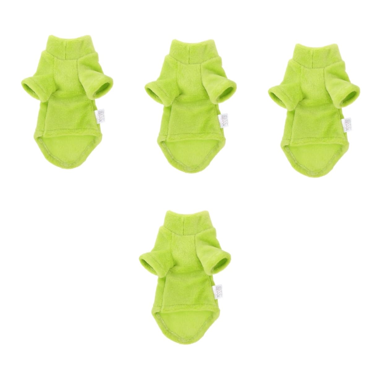 VANZACK 4 Piezas Ropa para Mascotas Ropa Cálida para Gatos De Gato De Peluche Disfraz De Mascota De Térmica para Mascotas Prenda De Linda De Terciopelo