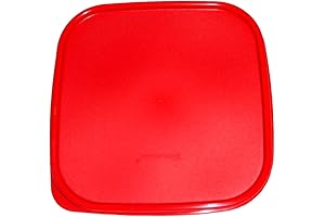 Modular Mates Square Replacement Seal Red Lid Only