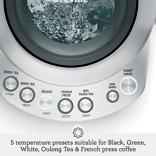 Breville BKE820XL IQ Kettle Water Heater, 7 Cup, Brushed Stainless Steel