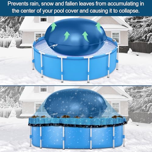 Almohadilla para piscina de invierno 5 pies PVC 0.4mm miniatura 2