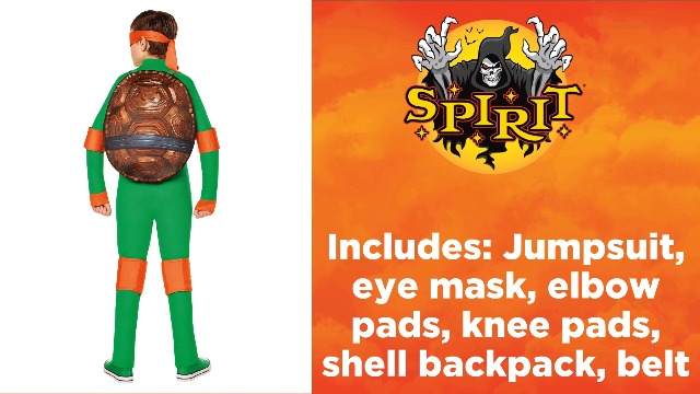 Disfraz Michelangelo Tortugas Ninja TMNT para Niños miniatura 3