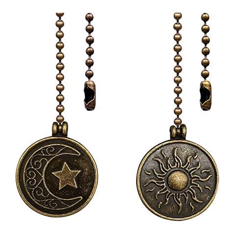 Dotlite Copper Ceiling Fan Pull Chain Set Cover