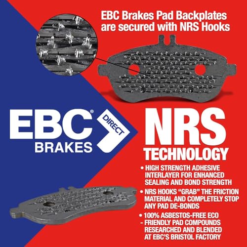 Disques de frein EBC D2127 Alfa Romeo Giulia 952 contre les vibrations - 2