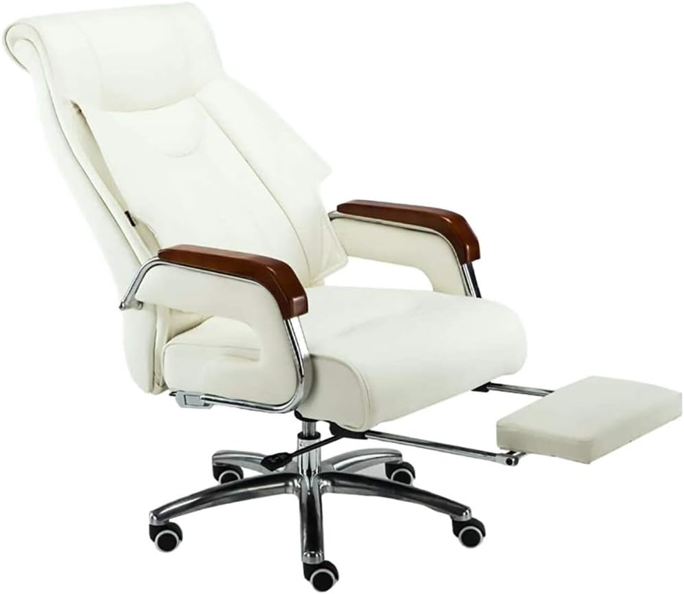 Swivel Office Chair High Back Massage Executive Office Chair Massage Modes Faux Leather Comfy Reclining Gaming Chair Ergonomic Computer Desk Chair