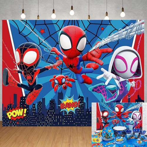 Spidey and Friends Photography Banner
