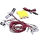Hsthe Sea 8 STÜCKE RC LED Lichter RC Licht Kit Cruise Lichter Blinklichter Flugzeug 8 LED-Simulation Blinkleuchten Zubehör für RC Hubschrauber Drone Quadcopter