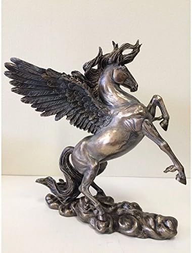 新発売 ペガサス フィギュア 新品 ブロンズ風 羽の生えた馬 その他 Post Dreifing Is