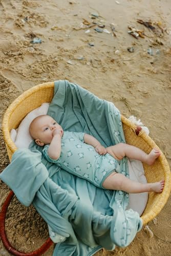 Image of Copper Pearl Jumbo 3-Layer Baby Blanket: Soft Baby Quilts for Boys and Girls | Breathable, Cozy, Toddler Blanket | Baby Quilt for Newborns | 46x46 Premium Polyester /Rayon | Wade