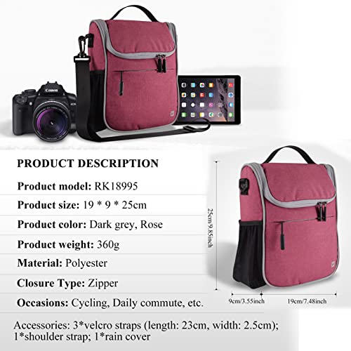 Camgo CA40647 Waterproof Handlebar Bag For Bike - Cycling Front Storage Basket Bags Multipurpose Shoulder Pack Canvas Handbags thumb #2