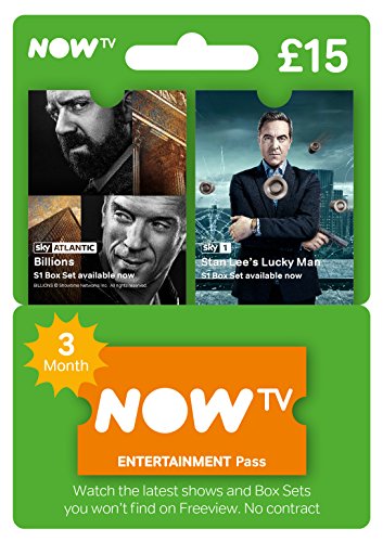 3 month NOW TV Entertainment UK Pass