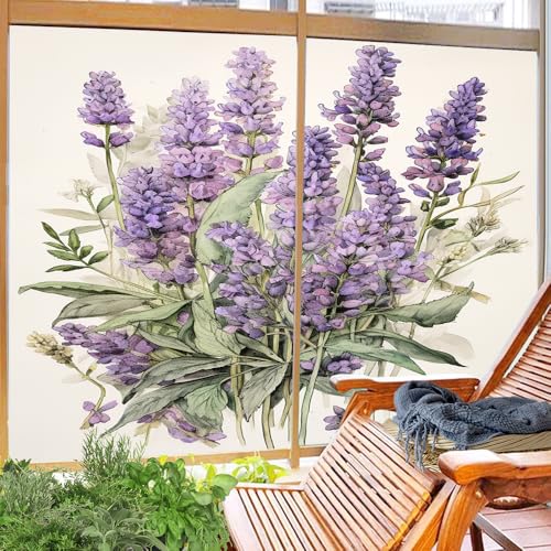 Vinilo decorativo para ventana vidriera efecto agua miniatura 4