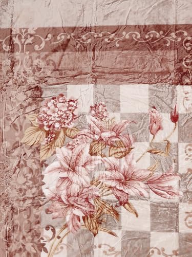 Image of Monte Carlo Double Bed Heavy Winter Blanket (160 X 220) Roman Plus 1 Ply Super Soft 550 GSM | 3 KG, (240x220 CM), Multi