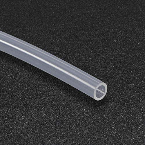 Image of Silicone Tubing 1 /4 inch ID, Food Grade 1 /4 inch ID x 3 /8 inch OD 16 Feet Length Pure Silicone Hose Tube for Home Brewing, Beer Line, Kegerator, Wine Making