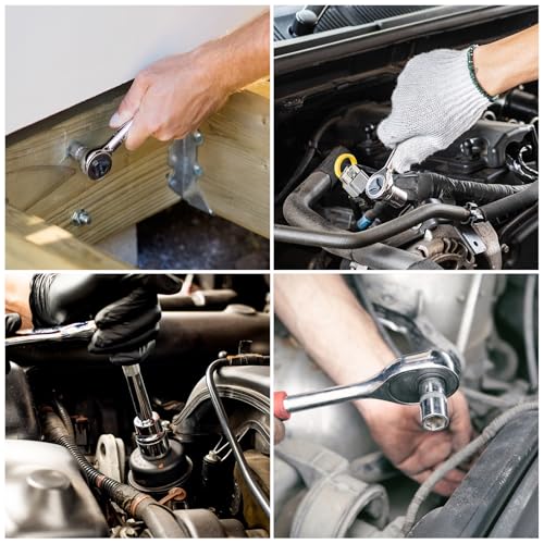 sourcing map E-Torx Socket 1/2" Drive E12 External Torx Deep Socket CR-V Steel 6 Point Spline Socket External Torque Star Female Bit Socket for Auto Repairs Home Maintenance DIY Hand-Making 7 sourcing map E-Torx Socket 1/2" Drive E12 External Torx Deep Socket CR-V Steel 6 Point Spline Socket External Torque Star Female Bit Socket for Auto Repairs Home Maintenance DIY Hand-Making - Image 7