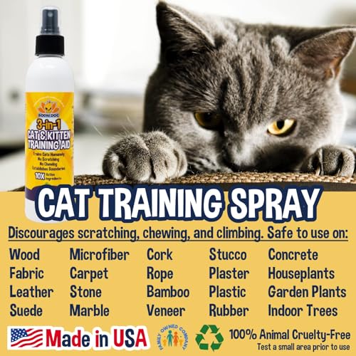 Bodhi Dog BD-CAT-REP08-NEW 3-In-1 Cat & Kitten Training Aid | Cat Deterrent Spray thumb #5