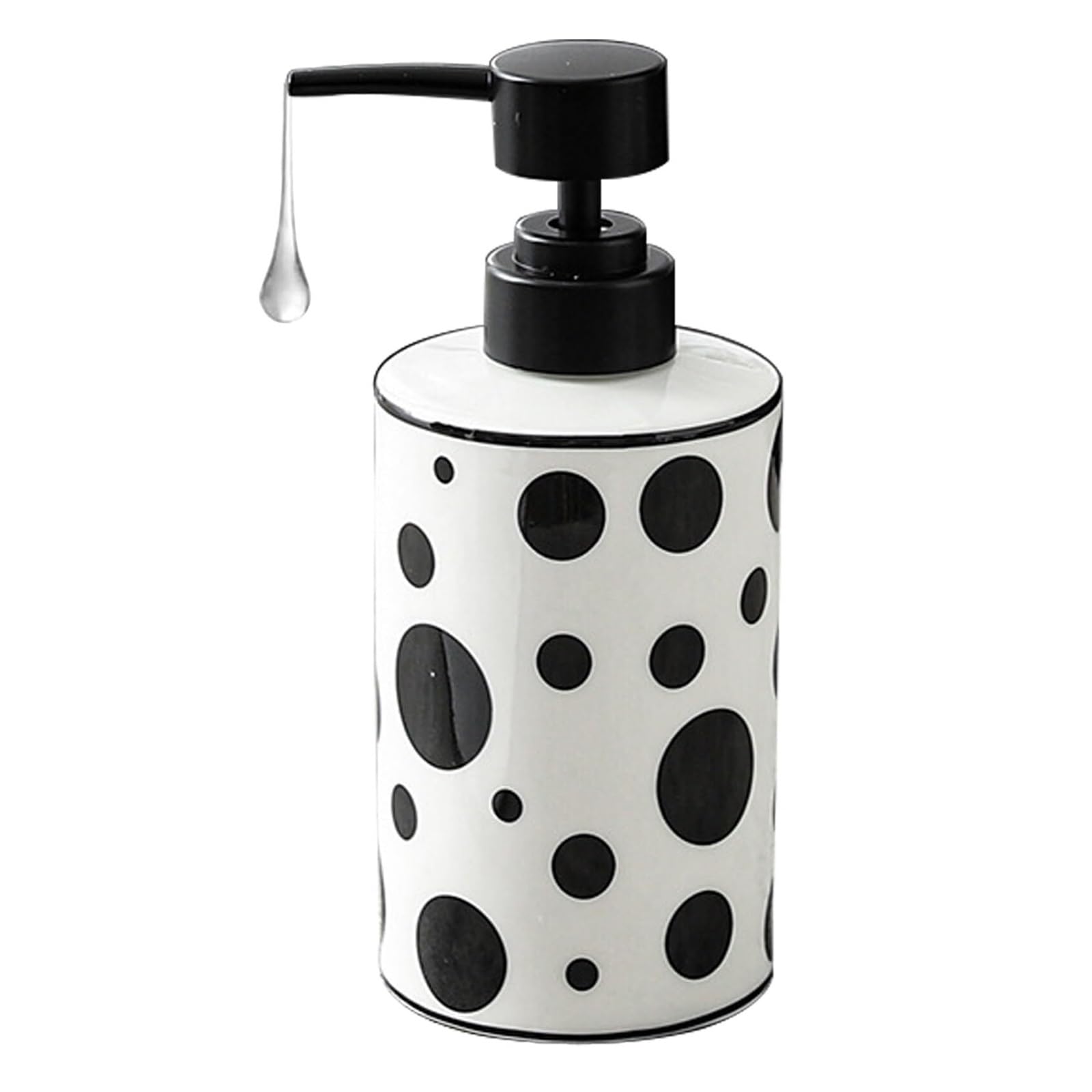 Pump Bathroom Soap Dispenser With Matte Black Pump Ceramic for Kitchen Bathroom Must Haves
