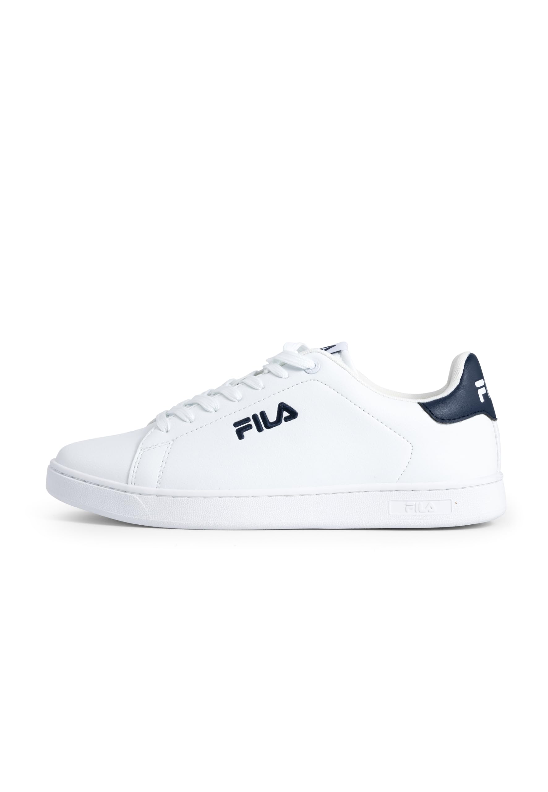 FILA Men's Courtbay Linear Trainers, White Fila Navy, 11 UK