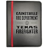 Gainesville Texas Fire Departments Firefighter Thin Red Line Firefighters Portfolio Padfolio Organizer Firefighter's Prayer Print Thin Red Line American Flag Maltese Cross Decal Pack of 1