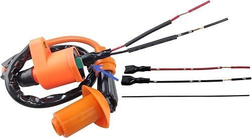 Miniatura 2 de GY6 bobina de encendido A7TC electrodo bujía electrodo bujía tapa de bujía de encendido enchufe de alambre de bobina de encendido, adecuado para