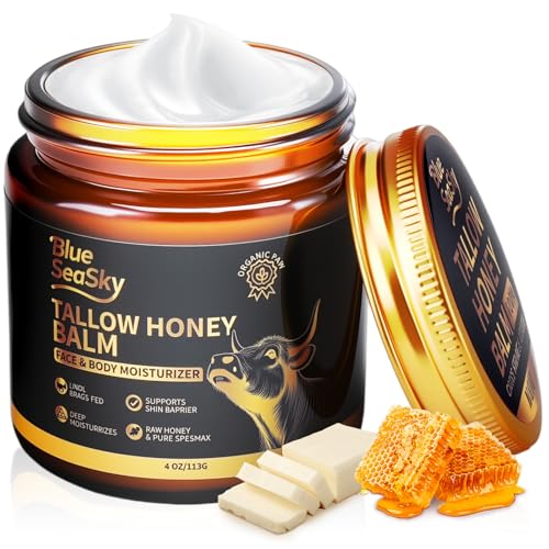 Upgraded Beef Tallow for Skin Handmade Whipped Organic Grass-Fed ...