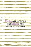 Blondes Are Noticed But Redheads Are Never Forgotten: Notebook Journal Composition Blank Lined Diary Notepad 120 Pages Paperback White And Gold Blonde