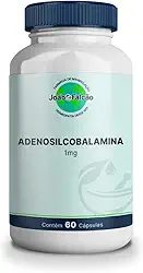 Suplemento Adenosilcobalamina (Vitamina B12) 1Mg - 60 Cápsulas de Tapioca Sublingual