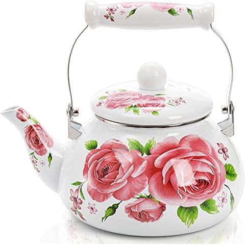 Hiceeden 2.5L Enamel Tea Pot Cover