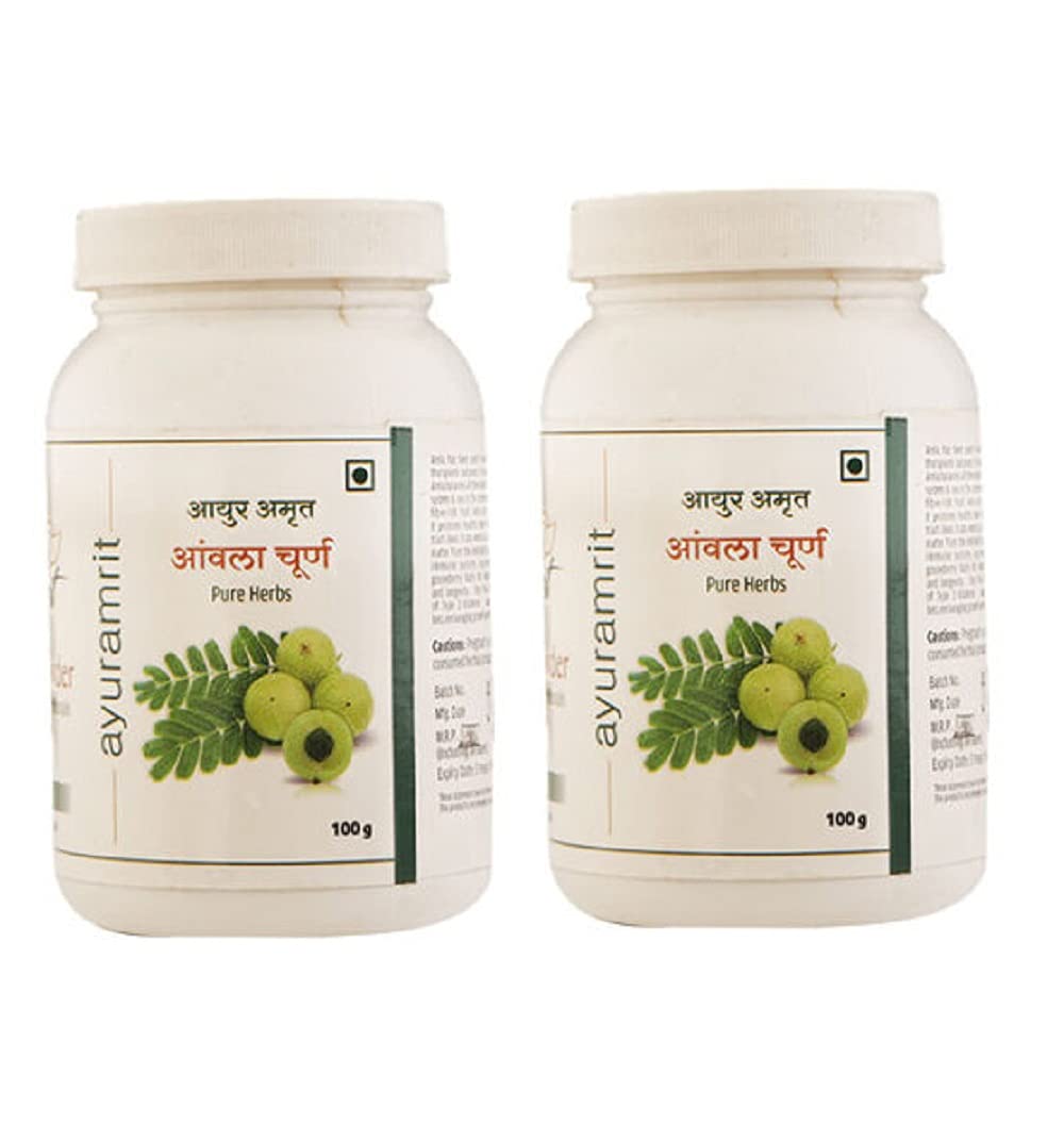 Ayur Amrit Ayurvedic Organic Natural Amla (Amalaki) Fruit Powder Natural Vitamin C and Flavonoids, Vegan and NON-GMO Pure Herbs (B08CTRMRFG) Amazon Price History, Amazon Price Tracker