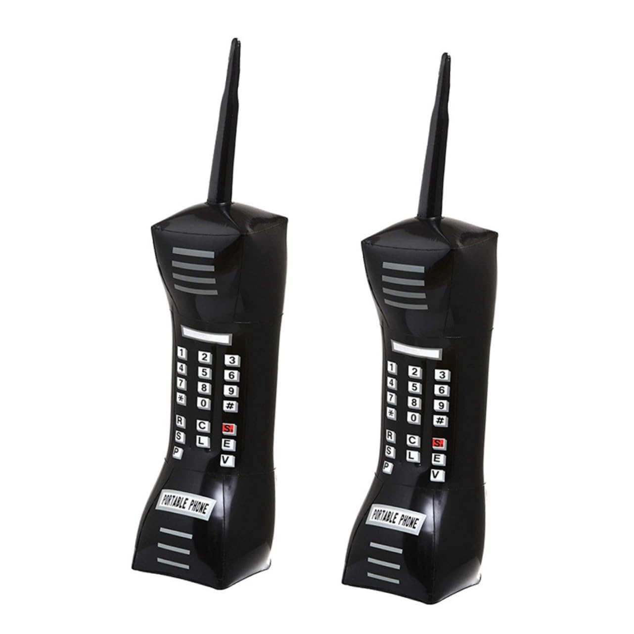 Kisangel Play Phone Party Favors Inflatable Mobile Phone Props 80s Cellphone Toy Sets