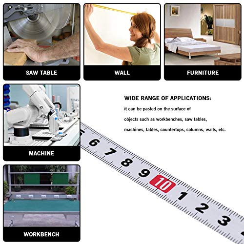 Cinta Métrica de Acero Autoadhesiva con Escala Métrica miniatura 2