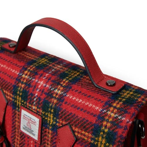Image of Islander The Calton Satchel - Ladies Satchel With HARRIS TWEED - Small and Medium