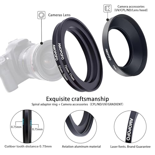 Anillos de aumento para filtros de cámara que solucionan la falta de compatibilidad 2
