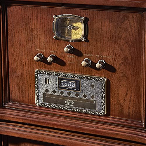 JRZTC Gramophone en Bois phonographe Gramophone Platine Vinyle Tourne-Disque Haut-parleurs contrôle du système stéréo 3… - Les Beatles, Paul McCartney, John Lennon, RIngo Starr, George Harrison JRZTC Gramophone en Bois phonographe Gramophone Platine Vinyle Tourne-Disque Haut-parleurs contrôle du système stéréo 3… – Image 4