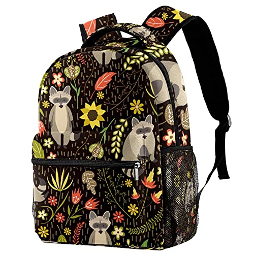 Sac à dos voyage enfant fini le désordre avec le porte-bouteille raton laveur