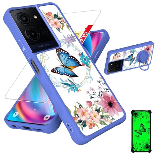 Coque TCL K32 5G rigide antichoc jioeuinly silicone verre trempé anneau