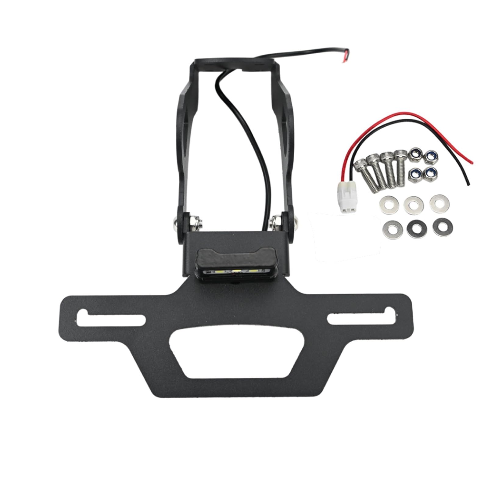 Portatarga Per ZX6R ZX636 2024 2025 Accessori Per Moto Supporto Posteriore Luce LED Eliminatore Parafango
