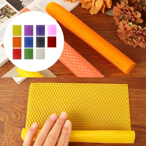 Hojas artísticas multicolor de 15.7 x 7.9 pulgadas para proyectos creativos 4