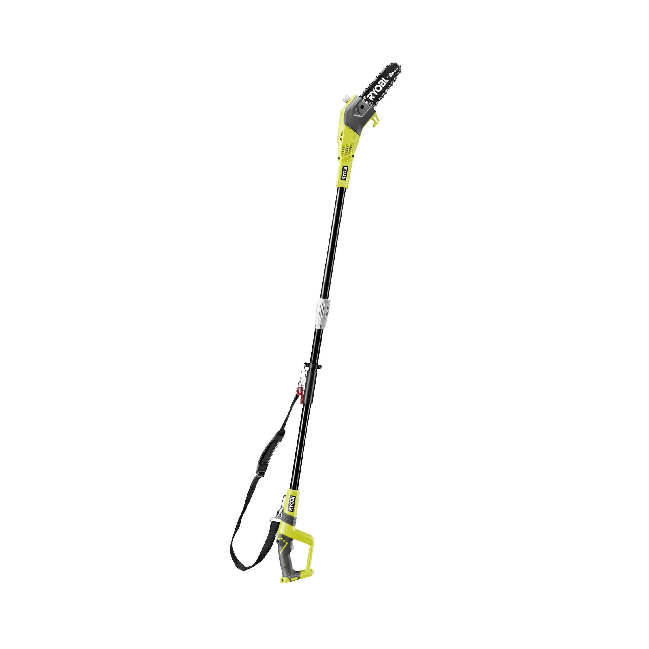 RYOBI 18V ONE+ Akku-Hochentaster OPP1820 | Teleskop-Astsäge mit 20 cm Schwert, 5,5 m/s Kettengeschwindigkeit, Reichweite bis 4 m, automatische Kettenschmierung, ohne Akku und Ladegerät