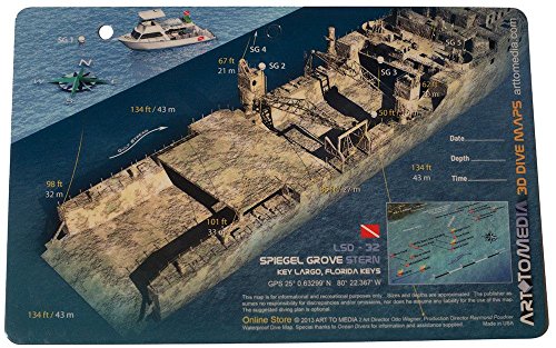 Art to Media Dive Map - Spiegel Grove Stern