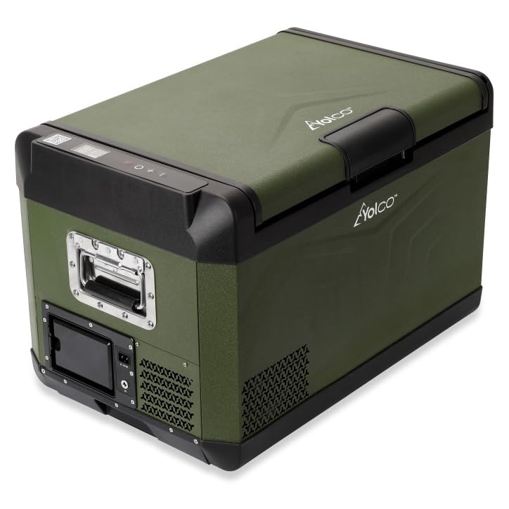 Yolco GCX37 réfrigérateur portable à compresseur green haut de gamme