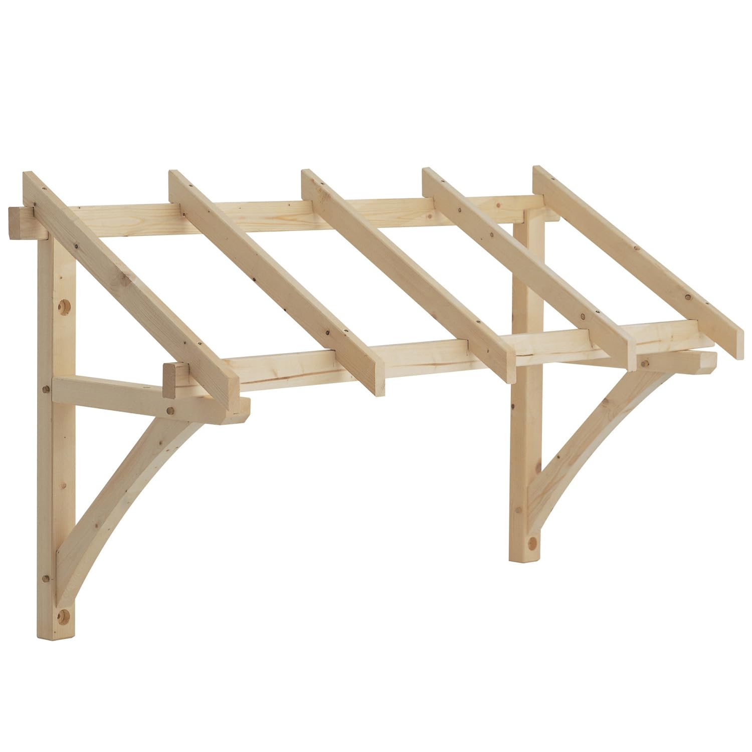 LC003 Flat Roof Porch Canopy-1200 to 1600mm