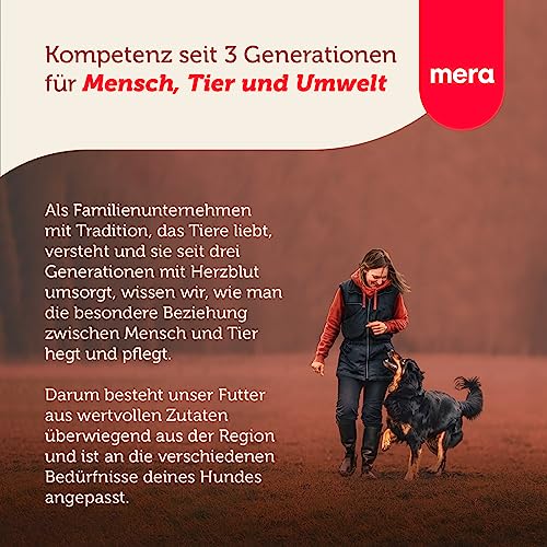 mera Care Adult Huhn, Hundefutter für normal aktive Hunde jeder Rasse, mit 70% tierischen Protein, ohne Weizen, 10kg