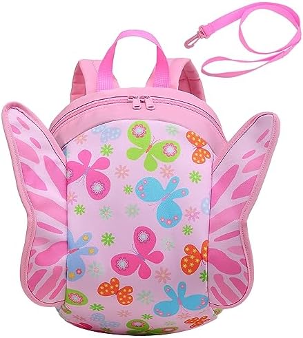 VASCHY Mini Toddler Backpack with Leash, Ultra Lightweight Tiny Little Daycare Backpack