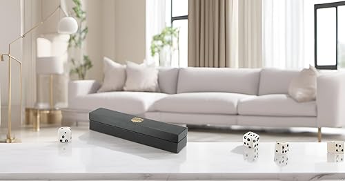 Miniatura 8 de DND - Juego de dados de metal poliédricos, juego de dados para juegos de rol para Calabozos y Dragones, juego de dados de 7 piezas, bandeja de dados