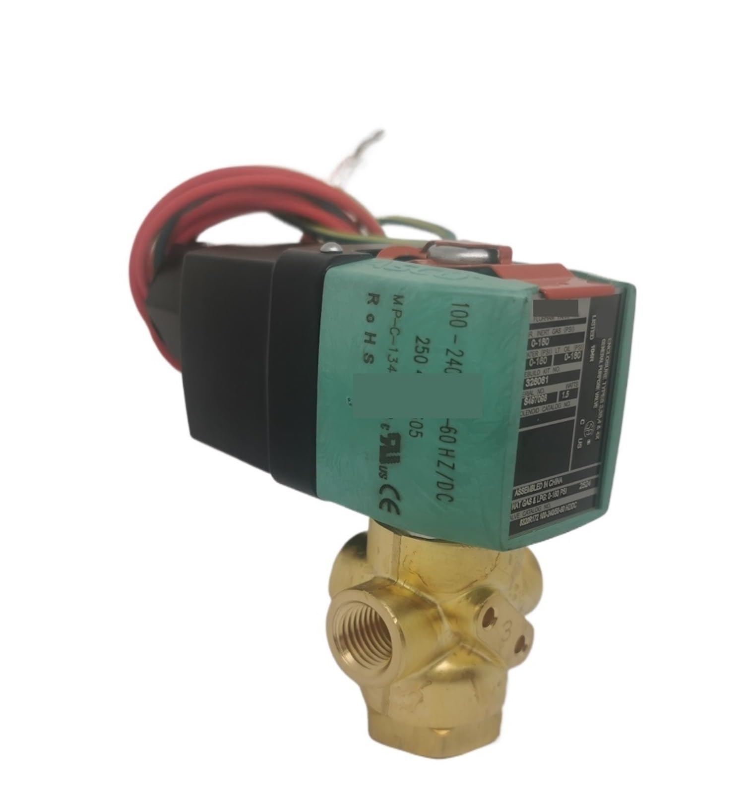Électrovanne 8320R172 tension large pour un contrôle de flux stable 2P3V