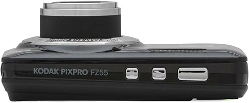 Miniatura 8 de Kodak PIXPRO Friendly Zoom FZ55 Cámara digital (negro) Paquete con tarjeta SD de 32 GB, funda para cámara y cargador de viaje de batería (4