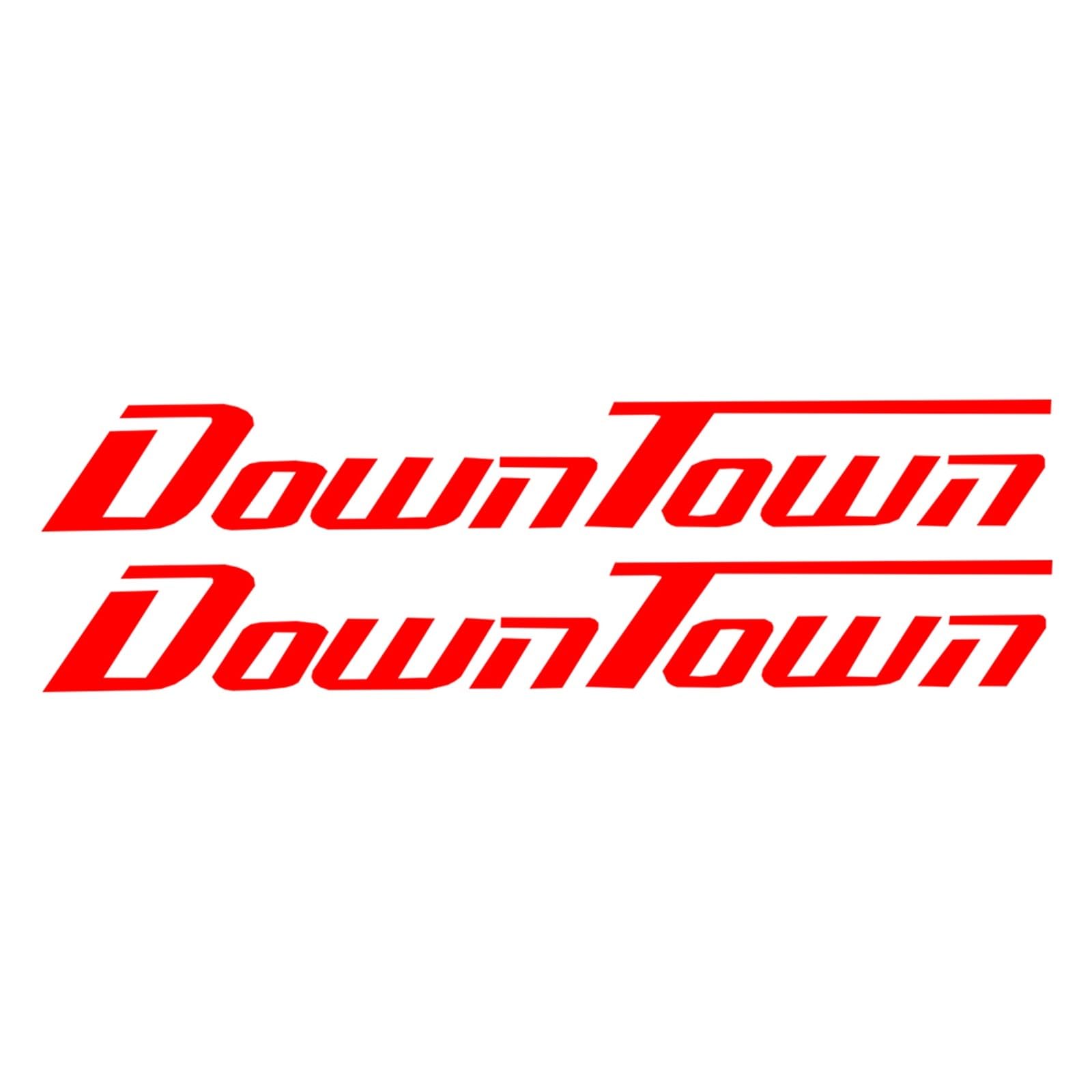 Jganrf Red Motorcycle Stickers Waterproof Decals For Downtown 300I 350I 125I 300 125 350 250I 200I Accessories Motorbike Sticker