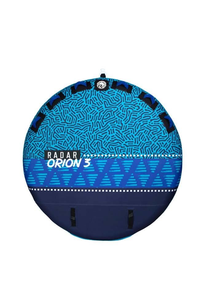 Radar Orion 3 Marshmallow Top Towable Tube, True Blue, 3 Person